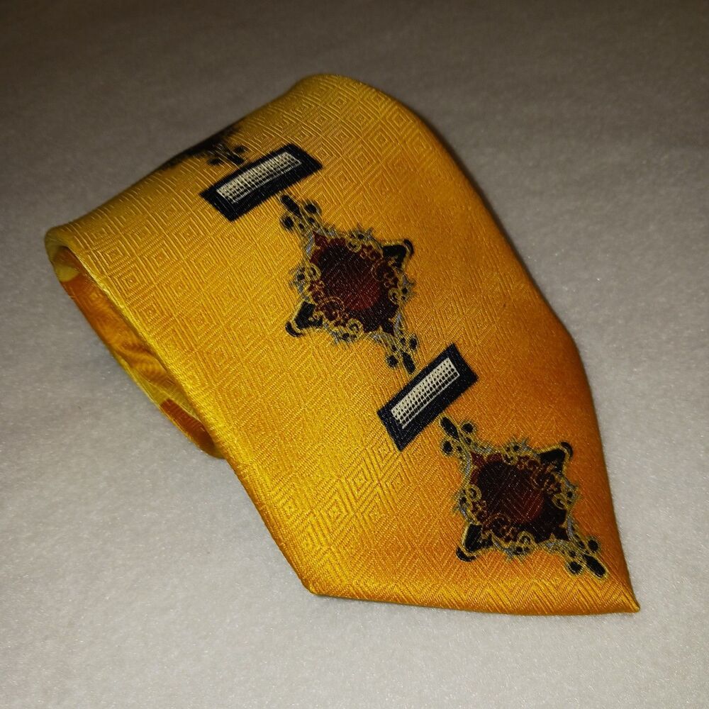 Fratello Men's Striped Tie Hand Made 59"×3.75" Necktie